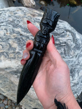 Load image into Gallery viewer, Gold Sheen Obsidian Dagger