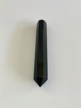 Load image into Gallery viewer, Obsidian Wand With Gold Sheen