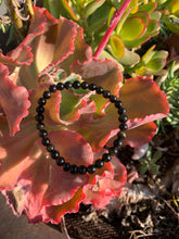 Load image into Gallery viewer, Gold Sheen Obsidian Bracelet