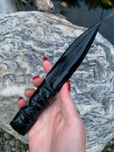 Load image into Gallery viewer, Gold Sheen Obsidian Dagger