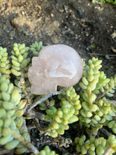 Load image into Gallery viewer, Rose Quartz Skull