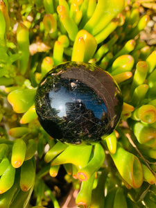 Black Tourmaline Palm Stone